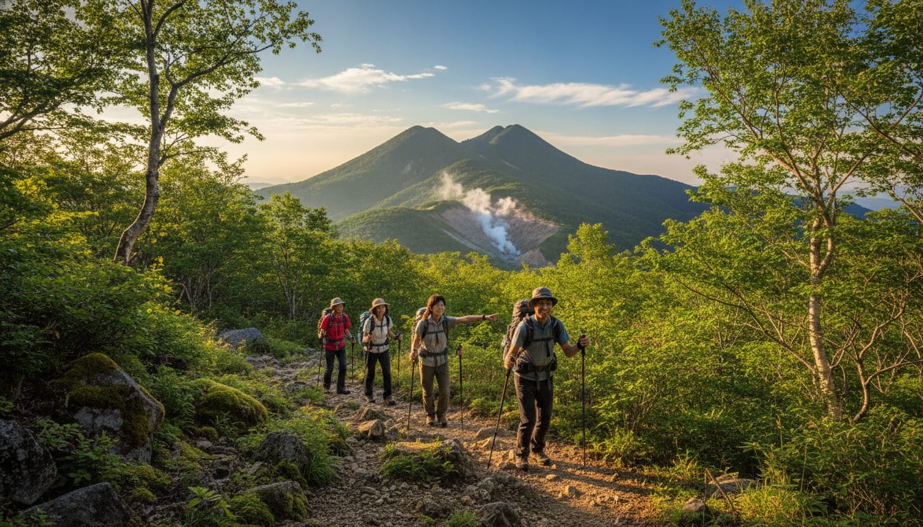二岐山登山初心者ガイド：秘湯と絶景を安全に楽しむための準備とルート